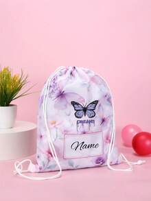 This Customized Drawstring Backpack Features An Animal Print Design, Making It Very Suitable For Sports Or Cycling. You Can Also Print Your Name Or Holiday Greetings On It. This Lightweight Coin Purse Is Suitable For Daily Use, Traveling, Shopping, Dancing, Sports And Outdoor Activities. It Is Also An Ideal Choice For Christmas, Thanksgiving, Back-To-School Season, Work, Commuting, Parties And Gatherings. It Is The Perfect Christmas Gift For Friends, Classmates, Or Even Your Daughter. - Multicolor - View 23