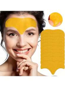 10 piezas de parches antiarrugas para la frente, aptos para dormir - Multicolor - Ver 5