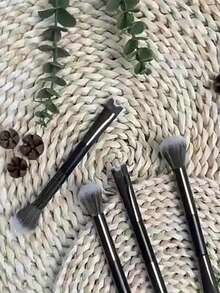 Nose Contour U-Shaped Makeup Brush- Dual-Head Nose Shadow And Highlight Brush With U-Shaped Handle, Ergonomic Grip And Soft Bristles For Precise Contouring - Multicolor - View 11