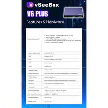 2026 VSeeBox V6 Plus New Box - màu đen - Xem 2