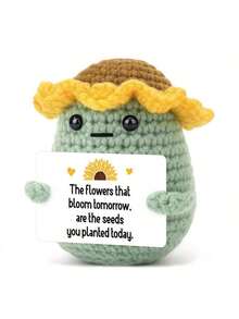 1颗葵花籽。无论是送给朋友还是家人，这款造型奇特的玩偶都是一份很棒的生日或鼓励礼物。它传递着积极和温暖，适合任何需要鼓励的人。 - 彩色 - 查看 1