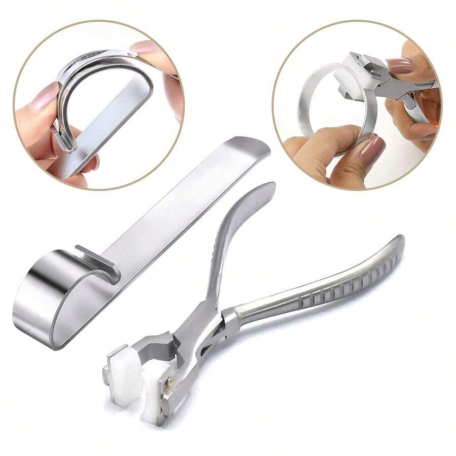 Bent Nose Pliers Bracelet Bending Kit - Serrated, Jewelry Metal Making Pliers Suitable For DIY Custom Bracelets, Professional Jewelry Making Tool Set - Multicolor - View 1