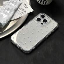 1个蓝色星光闪光透明保护壳，兼容 17 Pro、16 Pro Max，防摔，简约，独特，高端；也兼容 15/14 Plus、13、12 Pro、11（不含卡片） - 滿屏小星星 - 查看 2