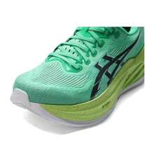 Asics Men/Women's Lightweight Cushioned Running Shoes SUPERBLAST 2 Green Training Sneakers 1013A185-300 - Green/Black - View 7