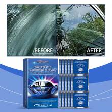 Hoja de limpieza del parabrisas del automóvil, ventana a prueba de lluvia, impermeable y antiniebla, vidrio efervescente de limpieza - Azul - Ver 2