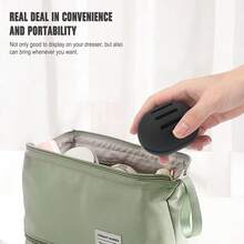 FERYES 2 PCS Make-up Schwammhalter - Silikon  Etui Make-up Schwammhalter für die Reise-1174 - scschwarz - Übersicht 9