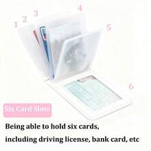 1pc Ramadan Themed Multi-Slot Bifold PU Leather Card Holder, Mini Wallet For Credit Cards, Driving License, Gift Cards - Fashion Design, Card Case, Wallet, Minimalist Wallet, Durable Wallet, Ramadan Gift - Blue - View 2