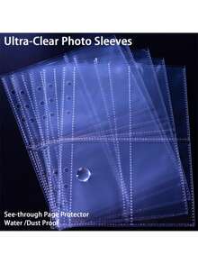 A5 Loose-Leaf Album Card Collecting Photo Card With 4 Slots, For Organizing Trading Cards - Multicolor - View 8