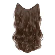 60/45厘米夹式接发，加厚自然蓬松夹式假发片，可重复使用，可拆卸波浪接发，日常使用 - 彩色 - 查看 18