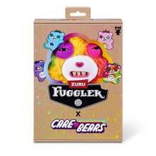 ZURU出品的Fuggler Care Bears 9英寸毛绒玩具（团结熊）——滑稽丑陋的怪兽毛绒玩具，拥有类似人类的牙齿，适合儿童、青少年、成人和跨界粉丝收藏。 - Togetherness Bear - 查看 10