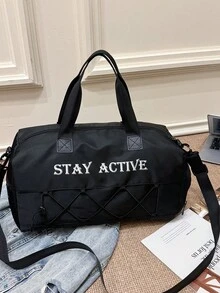 1 szt. Duża pojemność, minimalistyczna torba separująca rzeczy suche i mokre, torba do ćwiczeń w pomieszczeniach z przegródką na buty, torba podróżna do uprawiania sportów na świeżym powietrzu - Wielokolorowe - Zobacz 5