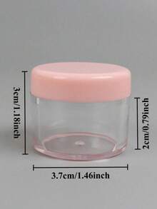 Small Refillable Cosmetic Containers, Portable Home Organizer Tool, Space-Saving Multifunctional - Multicolor - View 6