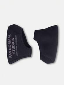 PAS NORMAL STUDIOS PAS Cycling Shoes Cover Windproof Abrasion Resistant Fabric Keep Warm Half Overshoe MTB Road Bike Bicycle Shoe Covers - Black - View 5