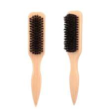 Smooth Hair Brush - Unisex, Suitable For Fine To Medium Hair, Styles Various Hairstyles, Smooths Frizz, Easily Creates Sleek Ponytails/Buns; Leopard Print Long Handle Beard Brush, Neat Cleaning, Essential Hairdressing Tool, Hair Product And Accessory For Barbershops, Beauty Salons And Travel - Multicolor - View 20