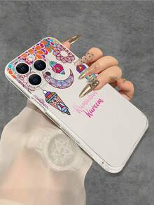 1 carcasă de protecție pentru telefon, nouă și la modă, cu model retro 2D tradițional de festival, cu margini ridicate ale camerei și protecție a marginilor, compatibilă cu seria Apple 17/16/15/14/13/12/11 Pro Max și Galaxy S24/S23/S22/S21/A54/A53/A52/A34/A15, cadoul perfect pentru prieteni, familie, cupluri, zile de naștere, Anul Nou, Ziua Îndrăgostiților, festivaluri, Paște, Ziua Păcălelilor - clar - Vizualizare 4