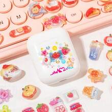 3D卡通贴纸，学生奖励，节日礼物，柔软可爱DIY手机壳，笔记本，摇摇玩具，3D浮雕可爱系列贴纸 - 彩色 - 查看 4