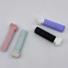 6个装蓬松卷发器，发根夹，无需加热即可打造蓬松刘海，无需加热的造型工具 - 彩色 - 查看 6