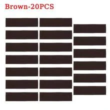 5pcs/40PCSHeadbands Polyester Non Slip Elastic Sweat Hairbands Soft Fabric Stretch Wide Short Hair Bands For Girls Yoga Workout Running Women Head Scarf Elegant Hair Accessories Causal Sweatband - Multicolor - View 25