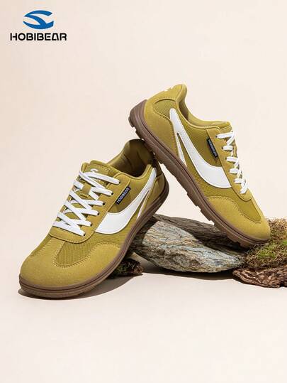 HOBIBEAR Tênis da moda, respiráveis e extra largos, para homens, com sola de borracha, confortáveis, macios e leves, ideais para caminhadas, trilhas e todas as estações do ano.