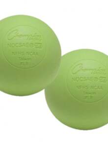 Champion Sports - Pelotas Oficiales de Lacrosse - Varios Colores en Paquetes de 1, 2, 3, 6 y 12 - Verde - Ver 4