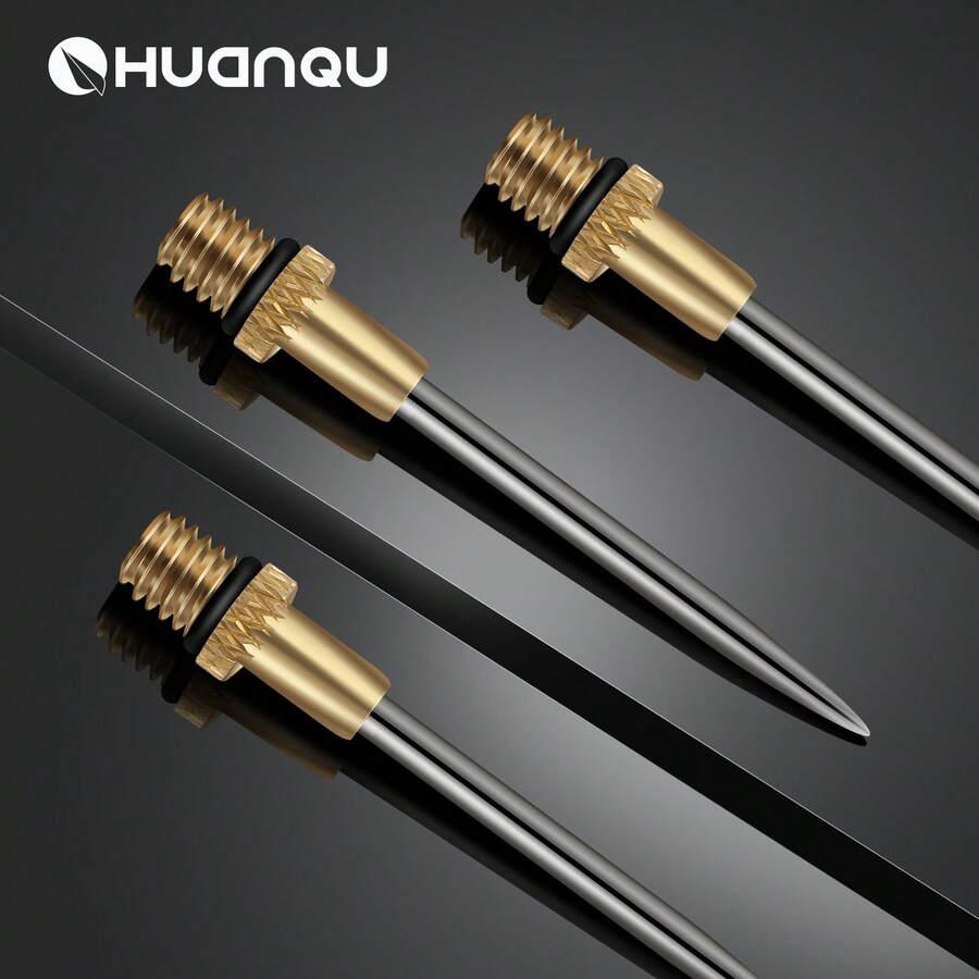 HUANQU 6 Stücke 40mm Kupfer Dartspitzen Ersatz, universelle langanhaltend Präzisions-Dart-Zubehörteile Ersatzteile