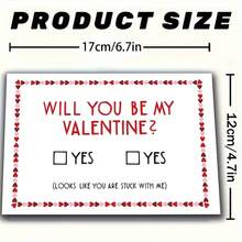 1pc, Funny Valentine's Day Cards For Your Husband Or Boyfriend, Best Decision You Ever Made, Ironic Valentine's Day Cards, Small Business Supplies, Thank You Cards, Birthday Gifts, Unusual Items - Multicolor - View 4