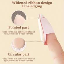 10pcs Large Liquid Makeup Sponges + 10pcs Large Liquid Makeup Sponges + 10pcs Powder & Setting Triangular Puffs + 10pcs Mini Air Cushion Concealer Puffs, 3/6/9pcs Makeup Tool Set Includes: 3pcs Powder Puffs & 3pcs Mini Powder Puffs & 3pcs Makeup Sponges & 3pcs Mini Makeup Sponges & 3pcs Mini Air Cushion Puffs - Pink - View 4