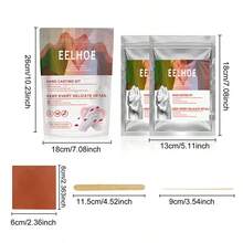 Couples Handprint Powder, 3D Hand & Foot Molding Material, Valentine's Day Gift - Multicolor - View 12