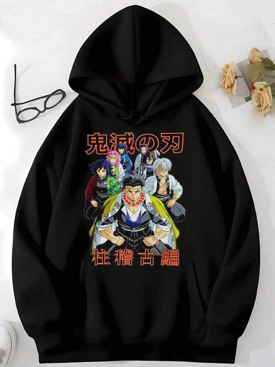 Men Outdoor Hoodies & Sweatshirts - Black - View 1