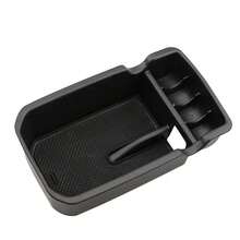 Caja de reposabrazos para coche, bandeja de almacenamiento para 2017 2018 2019 2020, caja organizadora, contenedor de consola, accesorios de soporte V5AH - A - Ver 2