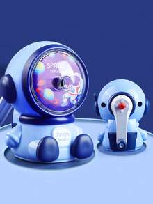 返校季铅笔刀，宇航员造型学生铅笔刀，手摇式自动铅笔刀，文具用品 - 彩色 - 查看 13