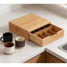 Boîte de rangement pour capsules de café - 30 x 30 x 10 cm - Voir 5