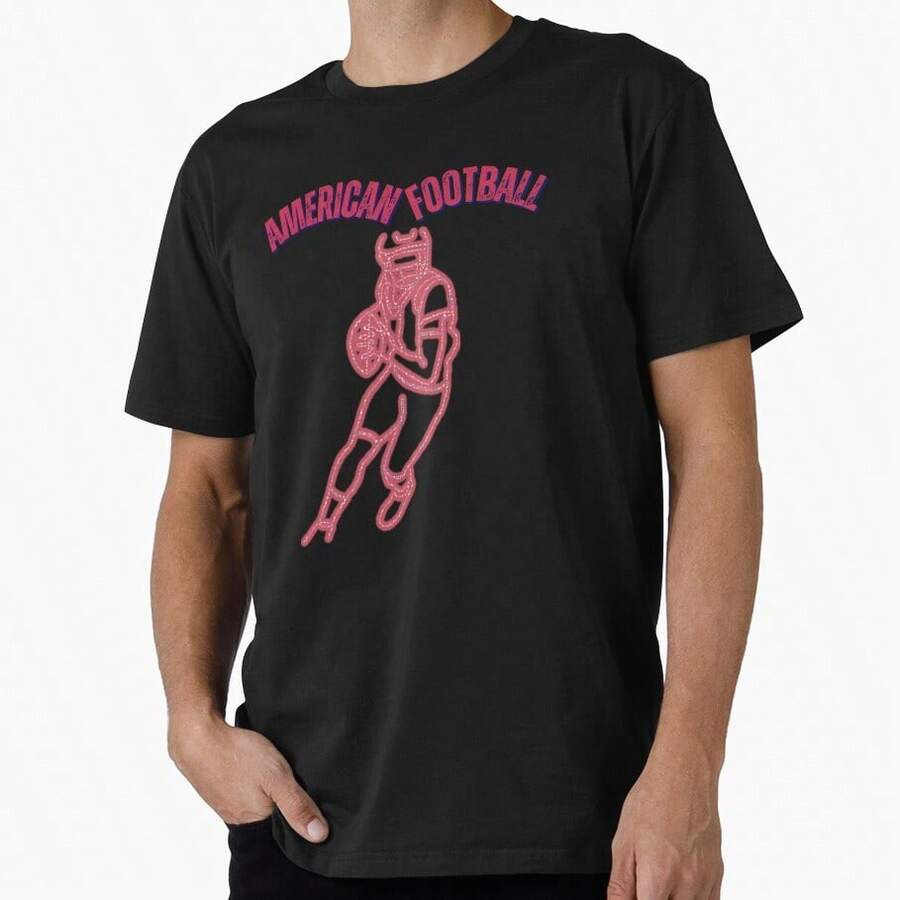 American football Premium T-Shirt - Negro - Ver 1