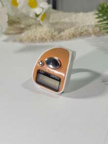 1 قطعة/3 قطع/5 قطع/10 قطع/20 قطعة عداد إصبع LED محمول، عداد يدوي صغير مع زر يدوي، عداد رقمي مدمج، مناسب للعد، مناسب للرياضة والصلاة وتخفيف التوتر - متعدد الألوان - مشاهدة 10