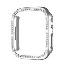 5pcs Rhinestone Shock-Proof PC Hollow Watch Case, Compatible With Apple Watch Ultra/SE/11/10/9/8/7/6/5/4/3/2/1 Series, Fits 38/40/41/42/44/45/46/49mm, Smart Watch Accessories - 5 Colors - View 6