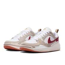 Nike Women's JORDAN CMFT ERA Comfortable Casual Sneakers - White/Brown - View 1