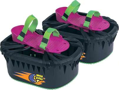 Big Time Toys Moon Shoes Mini Trampolines For Your Feet, 1, One Size, Colors May Vary