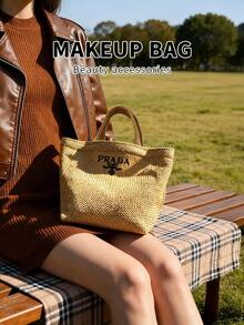 Prada Casual Versatile Tote Bag, Travel Canvas Bag, Storage Bag - GIFT-9