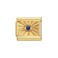 Stylish DIY Modular Kit, Punk Graffiti Pattern Evil Eye - Moon, Star, Heart Stainless Steel Bracelet Modules, Fashionable And Versatile, Suitable For DIY Jewelry Making, Create Personalized Jewelry Accessories, Unisex, Great Gift Idea - Hip-hop Punk Style - View 19