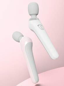 便捷按摩棒 - 全身放松，高速马达和高频振动，USB可充电锂电池，适用于颈部、背部、腿部和腰部，是馈赠亲友的完美礼物，小巧便携的按摩枪，带来放松按摩体验