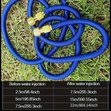 1根镀铜家用花园软管，3根可伸缩TPE洗车软管，魔术伸缩软管（软管材质：TPE） - A - 查看 8