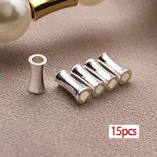 15pcs Bamboo Stick Shaped Brass Beads Real 18K Gold Plated Tube Loose Spacer Beads For DIY Jewelry Necklace Bracelet Making Supplies Craft - Multicolor - View 15