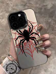 1个滴血红蝴蝶图案透明硅胶保护壳，兼容 15 Pro/15 Pro Max，优雅哑光表面，创意儿童礼物，节日礼物 - 彩色 - 查看 2