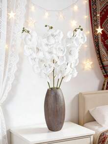 1/10PCS Artificial Orchid Branch, Realistic Butterfly Orchid Branch, Classic Style Artificial Orchid Ornament, Decorative Silk Orchid, Artificial Flower Branch, Suitable For Living Room Home Decoration, Valentine's Day Decoration, Mother's Day Decoration, Spring Decoration, Gifts For Women, Hotel And Wedding Floral Arrangement, Wedding. - Multicolor - View 6