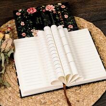 美丽的陷阱系列谎言玫瑰硬封面笔记本，创意日记本，会议笔记本 - 彩色 - 查看 6