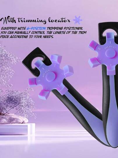 1pc New Upgraded 2nd Generation Adjustable Nail Clipper, Stainless Steel Nail Trimmer With Ruler, Suitable For Acrylic Nails, Salon Manicure Tool