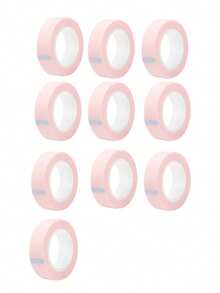 1 Roll Eyelash Extension Tape, Includes Eyeshadow Stickers, Eyelash Extension Paper Stickers, Invisible Face Makeup Tape, Instant Face Practice Makeup Tape, Face Lift Plastic Tape, Eyeliner Tape (1.25cm*4.5m), Makeup Tools, Eyelash Tools - Multicolor - View 17