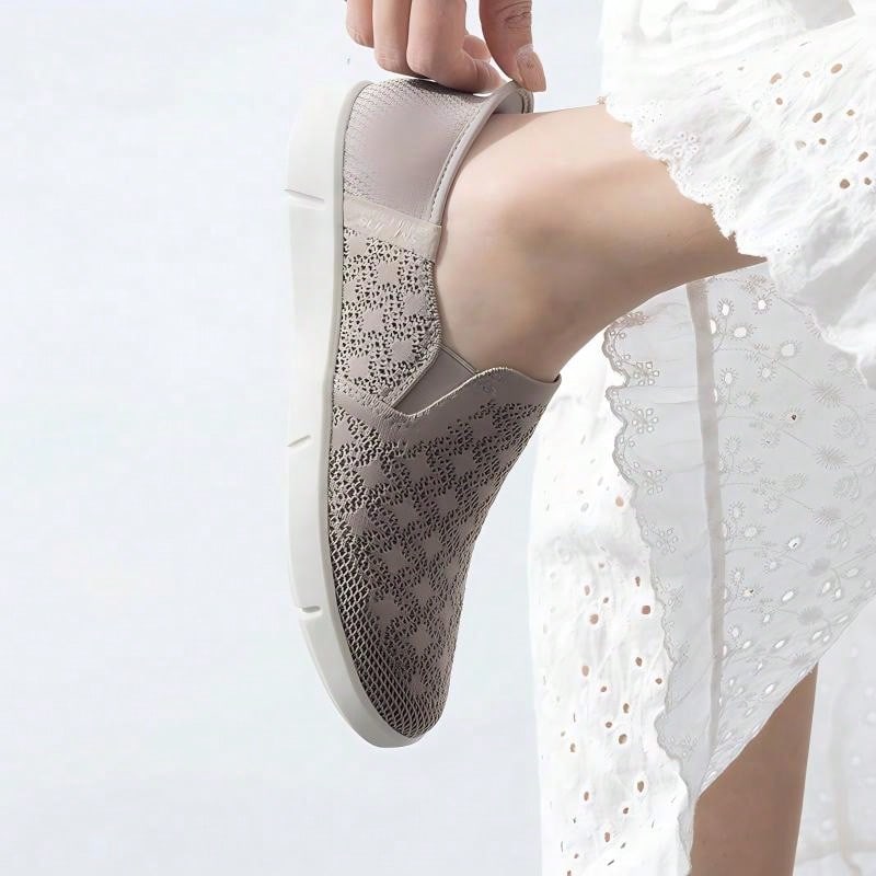 Skechers New Women's Cushioned Fitness Shoes Casual Thick-Soled Dad Shoes - Mauve Purple - View 1