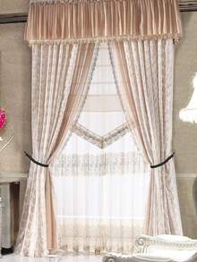 2pcs Polyester Braided Macrame Curtain Tie Backs, Multi-Color Options, Suitable For Curtain Fixing And Decoration - Multicolor - View 7