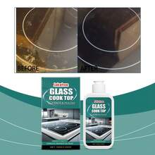 [2026 New] 1PC Glass Stove Cleaner & Polish - Non-Scratch, Stubborn Stain & Heavy Grease Remover For Kitchen Surfaces - Nước lau kính bếp - Xem 10